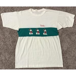 Vintage Florida Velva Sheen Disney Mickey Mouse Florida T-Shirt XL Unisex